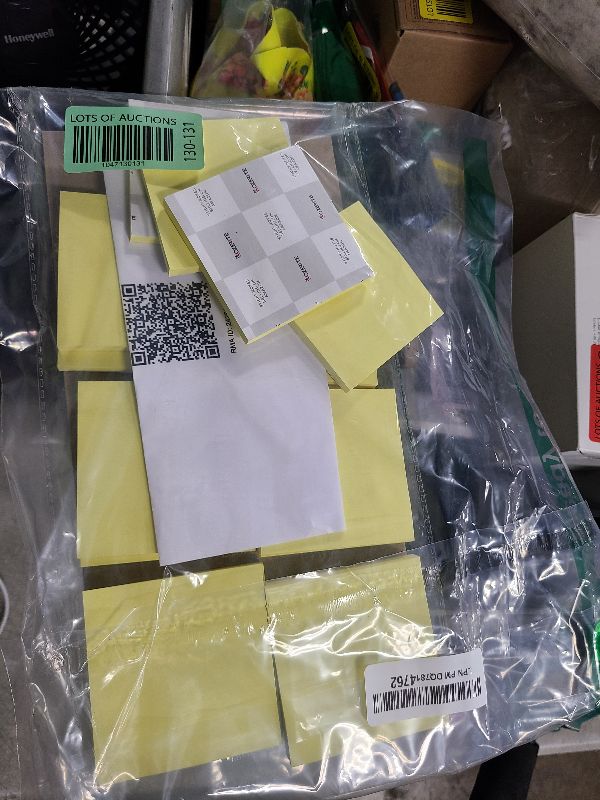 Photo 1 of (16 Pack) Sticky Notes 3x3, Canary Yellow, Sticky Pads, Recyclable, Self-Stick Pads, Easy to Post for Home, Office, Notebook