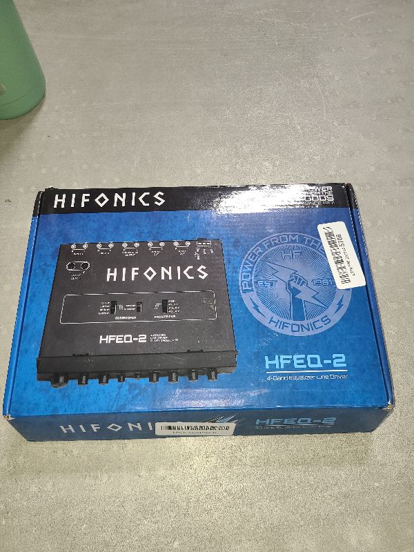 Photo 1 of HIFONICS CAR EQ