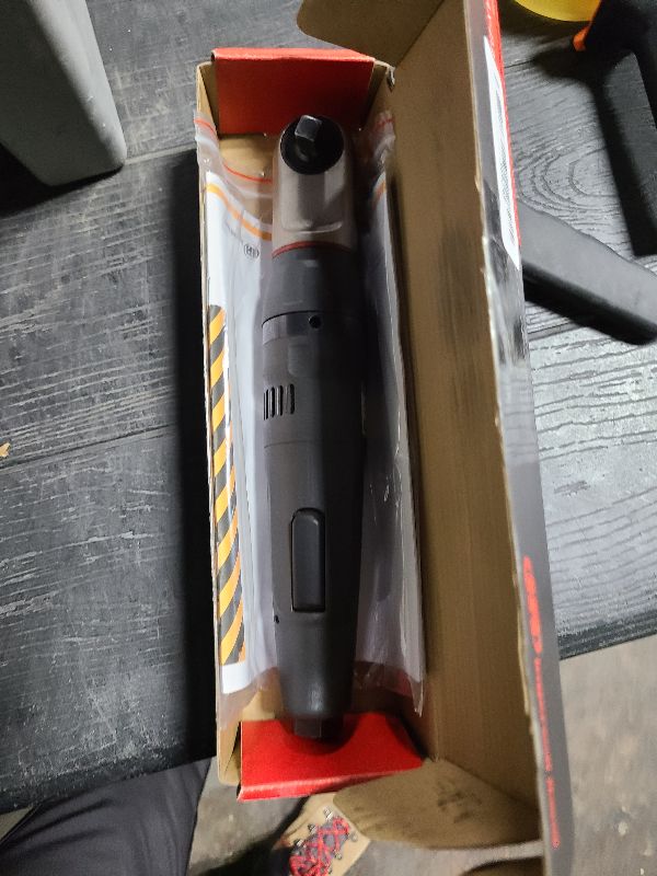 Photo 1 of Ingersoll Rand 1207MAX-D3 3/8” Drive Air Ratchet Wrench, Power Tool w/ Up to 65 ft lbs / 88 Nm Torque Output, Max Control, Variable Speed Regulator, Adjustable Exhaust, Feather Touch Trigger, Gray