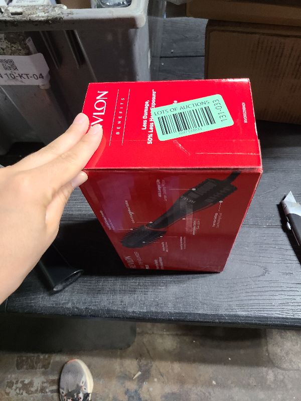 Photo 1 of REVLON One-Step Volumizer Plus Hair Dryer and Styler, Enhanced Motor for Less Frizz, More Shine, and Reduced Heat Damage for Salon Style Round Brush for Blowout, Black (Amazon Exclusive)