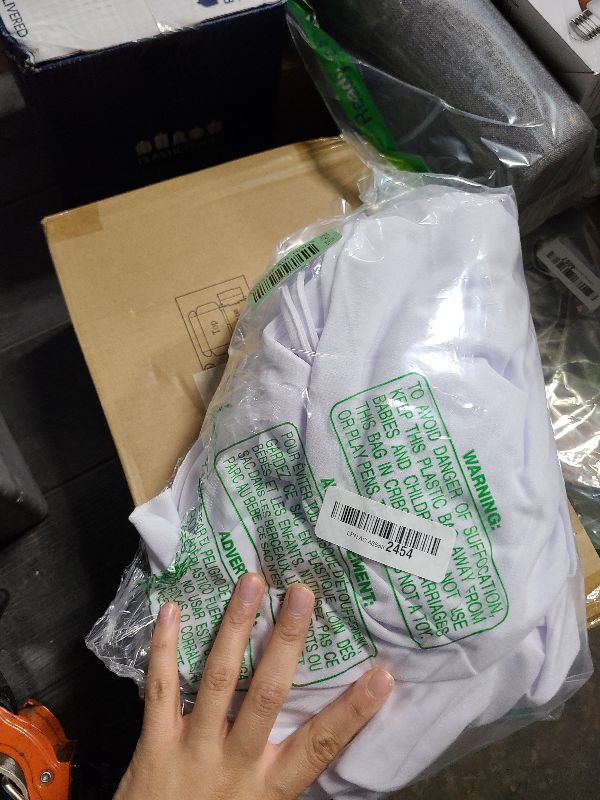 Photo 1 of 2025 Evening Gowns for Women Formal Wedding Dresses Ruffle College Mermaid Prom Bride White Dress 2XL....looks like an XL