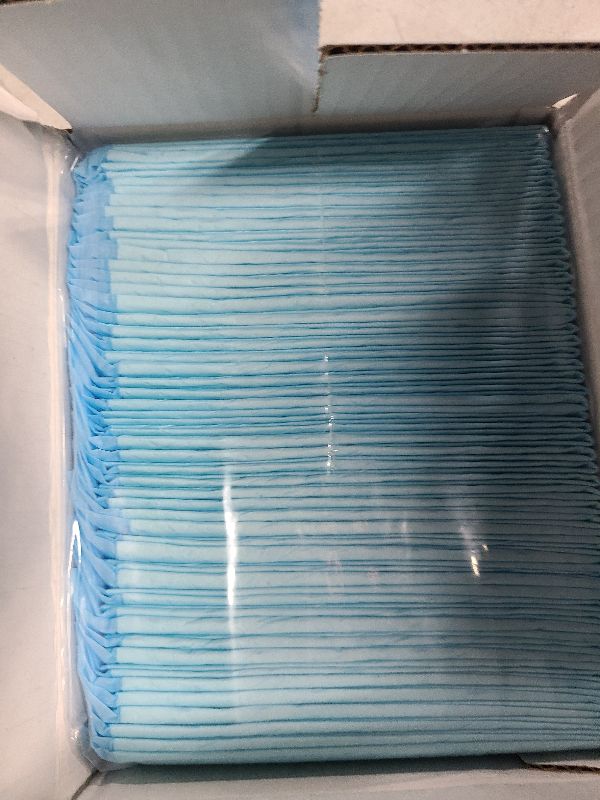 Photo 1 of 50 Count Super Absorbency Disposable Underpads, Leakproof Quick Drying Disposable Pads for Baby, Puppy and Adults, Disposable Changing Pads for Baby, Disposable Diaper Changing Pads, 17” x 13”