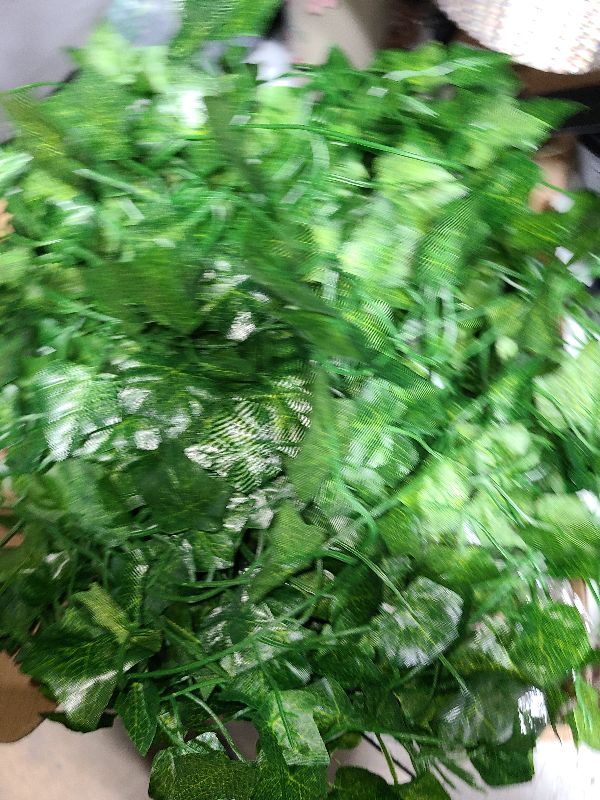 Photo 1 of Alotiki 18 Pack 126 Feet Vines,Ivy,Ivy Garland,Fake Ivy,Fake Leaves,Ivy Vines,Artificial Vines,Green Vines,Leaves Room Decor,Vines for Bedroom,Wall Decor,Wedding Party