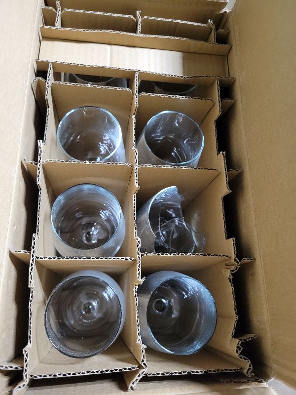Photo 1 of C CREST Elegant 11.2oz Red Wine Glasses for Party, Wedding- Set of 8