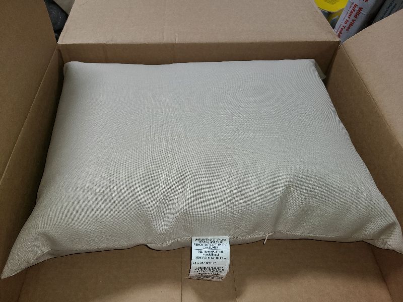 Photo 1 of ARDEN Outdoor Cushion Pillow Back, 23 x 17, Rain-Proof, Fade Resistant 23 x 17, Tan Leala
