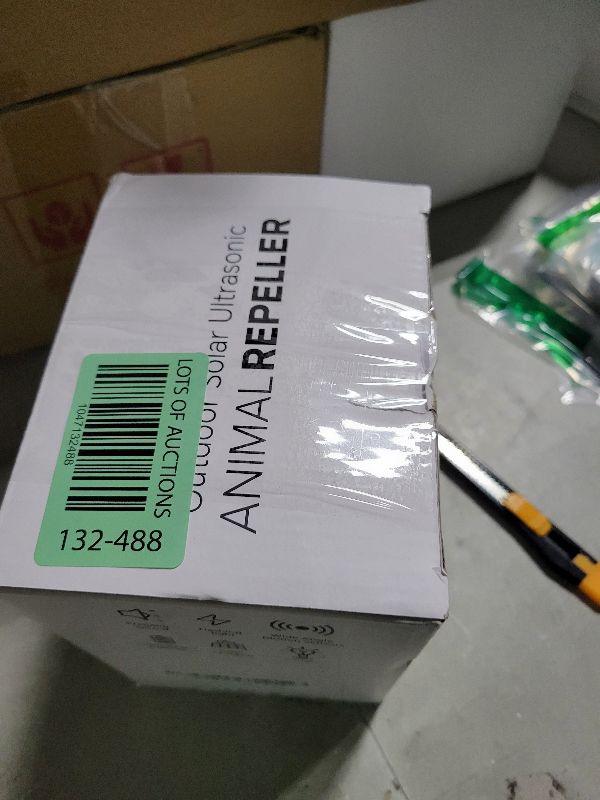 Photo 1 of 2025 Advanced Solar Ultrasonic Animal Repellent Outdoor, Squirrel Repellent with Motion Detection, Waterproof Cat Repellent to Repel Deer Dog Raccoon Skunk Rabbit Bird Out of Yard Farm Garden