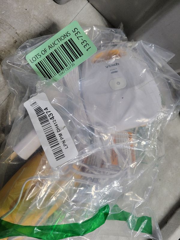 Photo 1 of VTech Upgraded Audio Baby Monitor with Rechargeable Battery, Long Range, and Crystal-Clear Sound