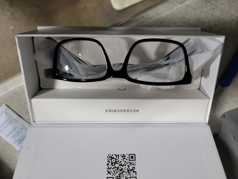 Photo 1 of Lucyd Lyte (2025 Version) Smart Glasses for Men - Bluetooth Smart Eyewear with Light Adaptive Photochromic Lenses, Open Ear Speakers & Microphone - Darkside (Standard)