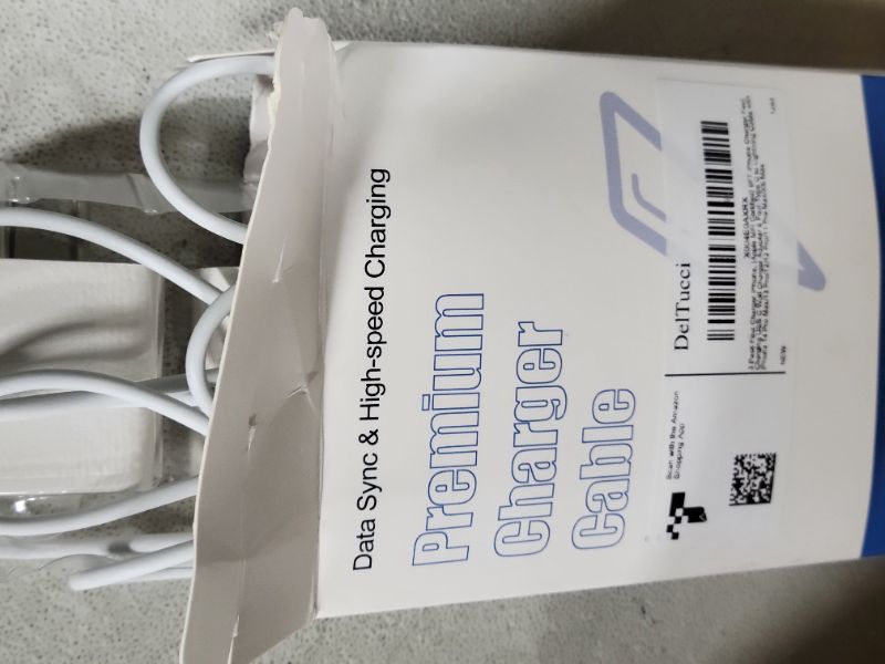 Photo 1 of 3 Pack Fast Charger iPhone,?Apple MFi Certified?6FT iPhone Charger Fast Charging USB C Block Wall Adapter 6 Foot Type C to Lightning Cable with Apple 14 Pro Max/Plus/13 Pro/12/12Pro/11 Pro Max/XS Max