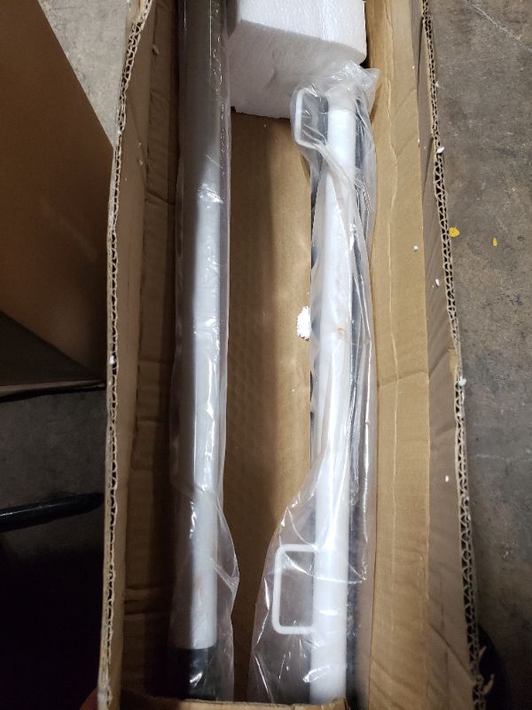 Photo 1 of WISDEER Bedside Step Stool with Motion Sensor LED Light, Bed Assist Handle, Elderly Assist Grab Bar with 1 Non-Slip Bed Rail, Sturdy Steel Construction, Holds up to 400 lbs, White