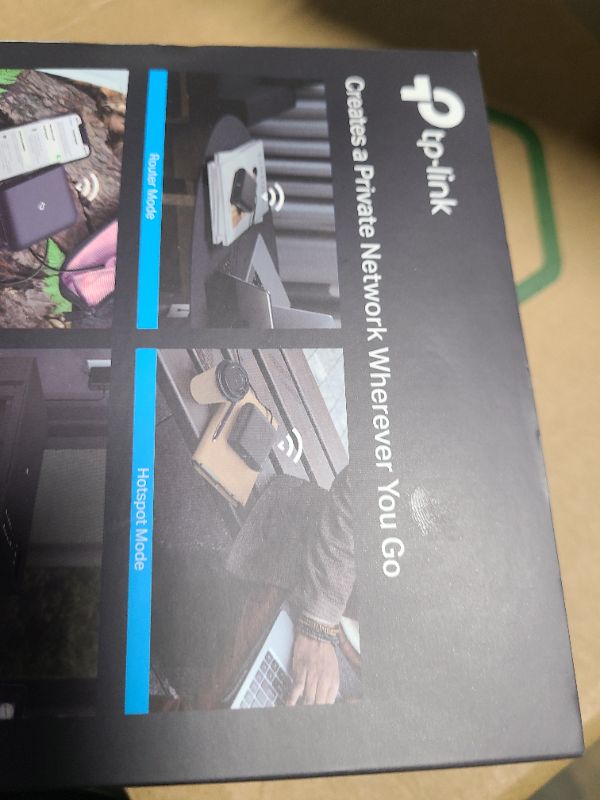 Photo 1 of TP-Link Ultra-Portable Wi-Fi 6 AX1500 Travel Router TL-WR1502X | Easy Public WiFi Sharing | Hotel/RV/Travel Approved | Phone WiFi Tether | USB C Powered | Multi-Mode | Tether App | Durable Design