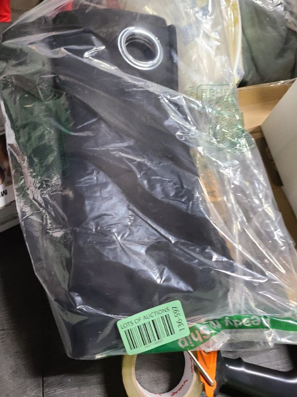 Photo 1 of NICETOWN Halloween Pitch Black Solid Thermal Insulated Grommet Blackout Curtains/Drapes for Bedroom Window (2 Panels, 42 inches Wide by 63 inches Long, Black)