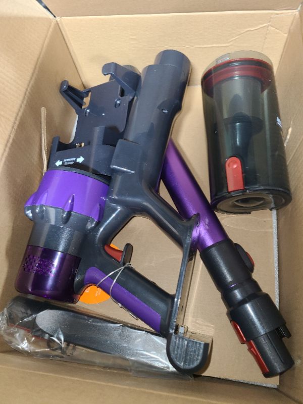 Photo 1 of Cordless Vacuum Cleaner, 550W 45KPA 60 Mins Runtime Vacuum Cleaners for Home, Stick Vacuum with Self-Standing, Wall Mount Charging and Intelligent Auto Mode, Handheld Vacuum for Pet Hair/Carpet/Floor