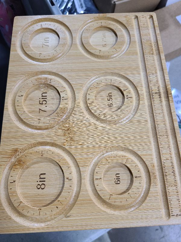 Photo 1 of Petoysoso Bead Board for Jewelry Making, Bamboo Beading Board for Jewelry Bracelet Making, DIY Bracelet Bead Board