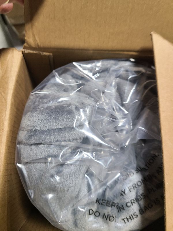 Photo 1 of Bedsure Fleece Bed Blankets Queen Size Grey - Soft Lightweight Plush Fuzzy Cozy Luxury Blanket Microfiber, 90x90 inches