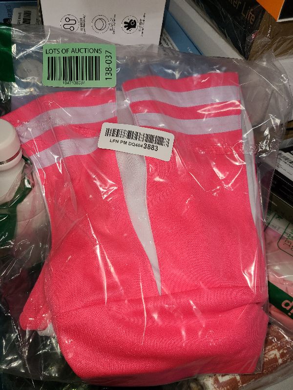 Photo 1 of Total 2550 KidsGirls' Cheerleader Costume Uniform Cheerleading Children Dress Outfit Halloween Sweet Pink/White (M 5-8)