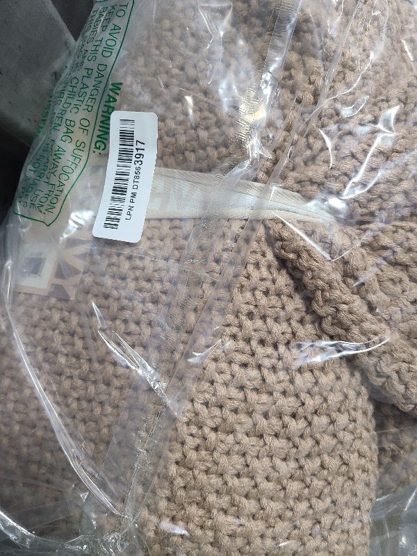 Photo 1 of INK+IVY Bree Knit Throw Blanket for Bed, Sofa, and Couch, Lightweight, Breathable, Soft & Cozy Summer Blanket, Throw (50 in x 60 in) Brown