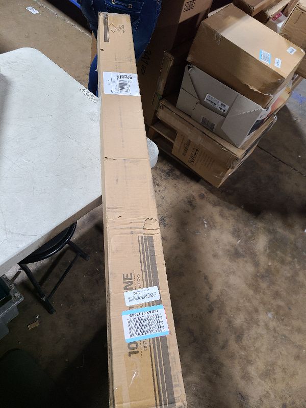 Photo 1 of 100pointONE Office Chair Mat for Hardwood Floors, Easy Glide Office Mats for Rolling Chairs, Clear Rolling Chair Mat for Hardwood 46" x 72"