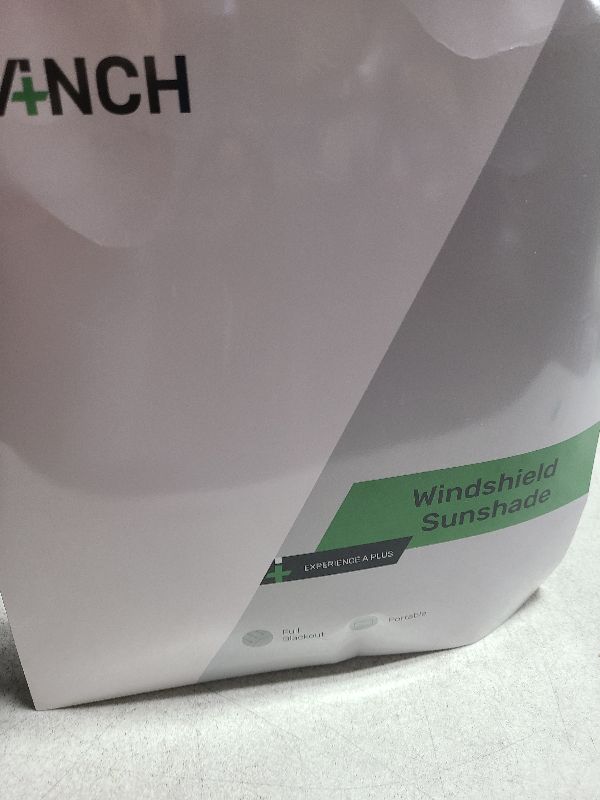 Photo 1 of 2025 Upgrated Zanch Car Front Windshield Sun Shade - Ultimate UV Protection & Heat Reduction Foldable Overlapping Design Fit for Most of Cars Small Sedans Mini SUVs Hatchbacks, Medium(64''X32'')