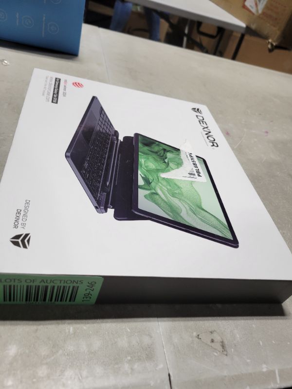 Photo 1 of Dexnor for Samsung Galaxy Tab S8/S7 Case with Keyboard Magnetic Floating Cantilever Stand with Multi-Touch Trackpad S Pen Holder Backlit Keyboard Case for Galaxy Tab S8/S7 11 Inches - Black