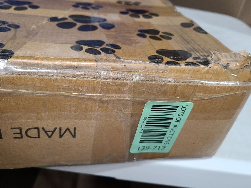 Photo 1 of PATHOSIO Dog Ramps for Bed Portable Dog Ramp for Couch, Folding Dog Ramp for All Breeds Real Wooden Ramp for Dogs To Get on Bed, Adjustable Dog Ramps for Large Dogs (Walnut - Grey Carpet Medium-large)