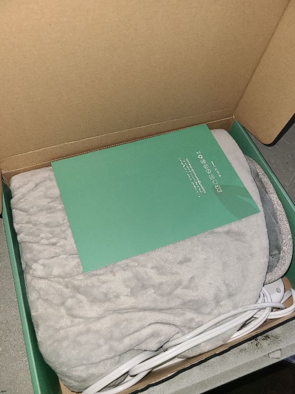 Photo 1 of immtree Weighted Heating Pad 7lbs for Deeper Pain Relief, XXXL Size(29x24) Weighted Heating Blanket with Fast Heat Technology,Weighted Lap Heated Blanket, Weighted Heated Pad for Back and Shoulder