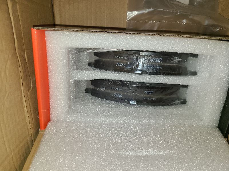 Photo 1 of A-Premium Front & Rear Ceramic Disc Brake Pads Set Compatible with Select Chrysler, Dodge and Ram Models - Aspen/Durango 2007-2009, Ram 1500 2006-2010, 1500 2011-2018, with Hardware, 4 Pcs