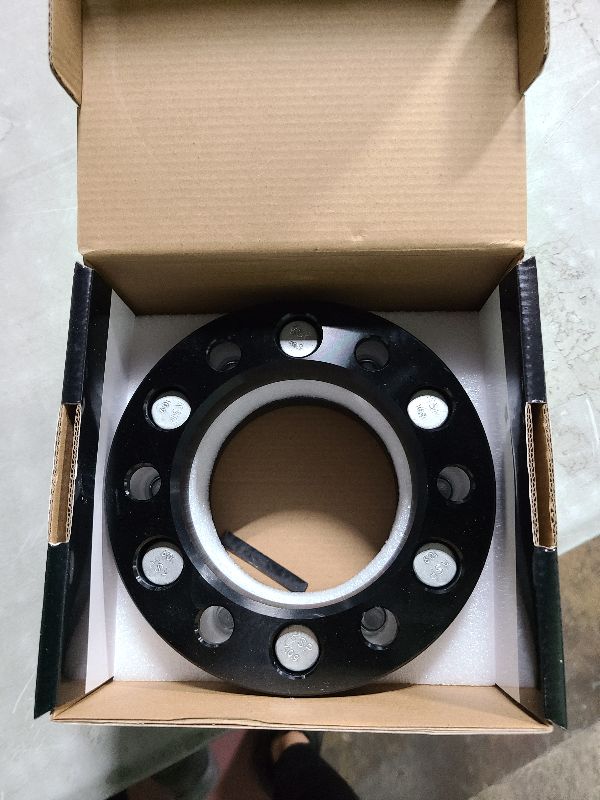 Photo 1 of 6X5.5 Wheel Spacers, KSP Forged 1"(25mm) 6x139.7mm to 6x139.7mm Thread Pitch M12x1.5 Hub Bore 108mm Adapters for Tacoma 4Runner Tundra FJ Land Cruiser Black, Not Hubcentric