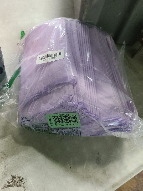 Photo 1 of 30 Count Cat Litter Pads 16.9 x 11.4 Inch Cat Pad Refills for Litter Box Super Absorbent Leak-Proof, Pee Pads for Cats Litter Box Fresh Lavender Scented (Purple)
