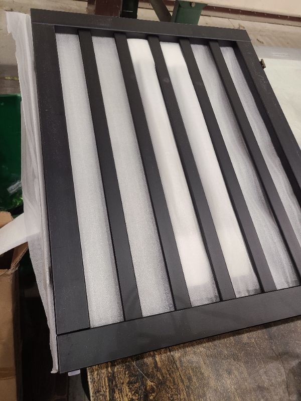 Photo 1 of 67x51x8.8 cm 3 Panel Divider Gate - Black