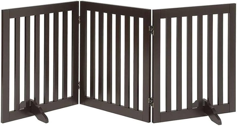 Photo 1 of 67x51x8.8 cm 3 Panel Divider Gate - Black