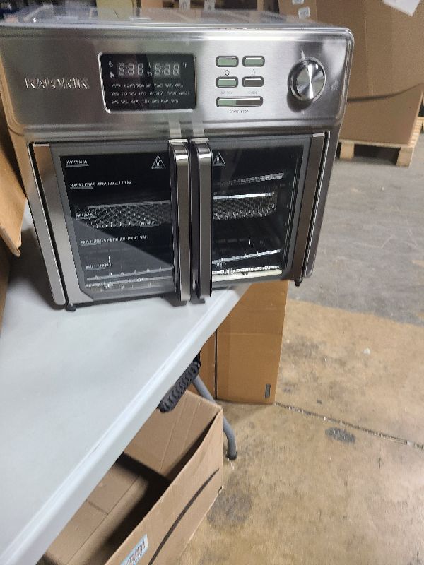 Photo 1 of Kalorik MAXX® Digital Air Fryer Oven, 26 Quart, 10-in-1 Countertop Toaster Oven & Air Fryer Combo-21 Presets up to 500 degrees, Includes 9 Accessories & Cookbook