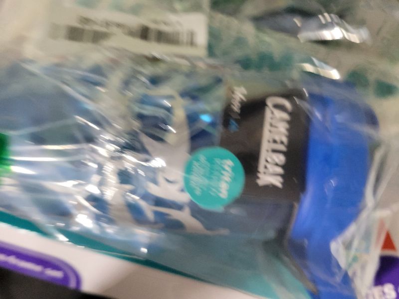 Photo 1 of CamelBak eddy+ 14oz Kids Water Bottle with Tritan Renew – Straw Top, Leak-Proof When Closed, Hammerheads