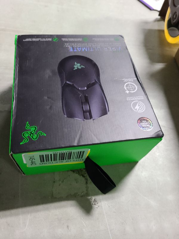Photo 1 of Razer Viper Ultimate Hyperspeed Lightest Wireless Gaming Mouse & RGB Charging Dock: Fastest Switch - 20K DPI Optical Sensor - Chroma Lighting - 8 Programmable Buttons - 70 Hr Battery
