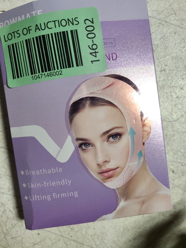 Photo 1 of V Line Lifting Mask Chin strap for sleeping, V Line Lifting Mask for Women,Jaw Exerciser?Medium,Pink
