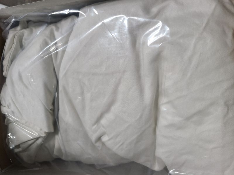 Photo 1 of VALUXE Duvet Cover Set King Size 100% Cotton,White Waffle Weave Soft and Breathable 3 PCs Bedding Set (1 Duvet Cover and 2 Pillow Sham)