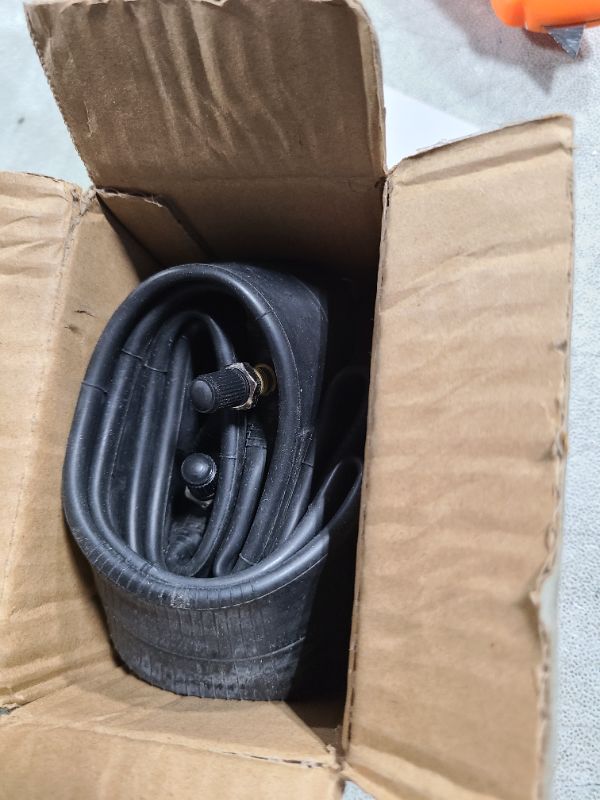Photo 1 of 10x2.125 Inner Tire, 10 Inch Thickened Pneumatic Inner Tube, 2 Pack 10x2.125 Inner Tube for Electric Scooter Tire Replacement Wheels Compatible with Ninebot/Segway Series Scooter