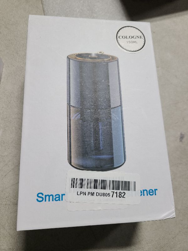 Photo 1 of Smart Car Air Freshener, 150ML/Bottle Car fresheners, Essential Oil Diffuser Last 5 Months, 3 Mode Adjustable Auto On/Off, Diffusers for Home, Small Space (Cologne)