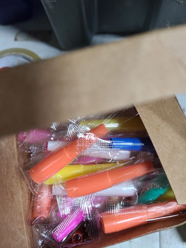 Photo 1 of 100pcs Hookah Tips Disposable Shisha Hookah Mouth Tips Individual Wrapped Mixed Colors Mouth Tips for Most Hookah Mouthpiece Handles Made of BPA-Free Plastic - No Burrs Gift Box