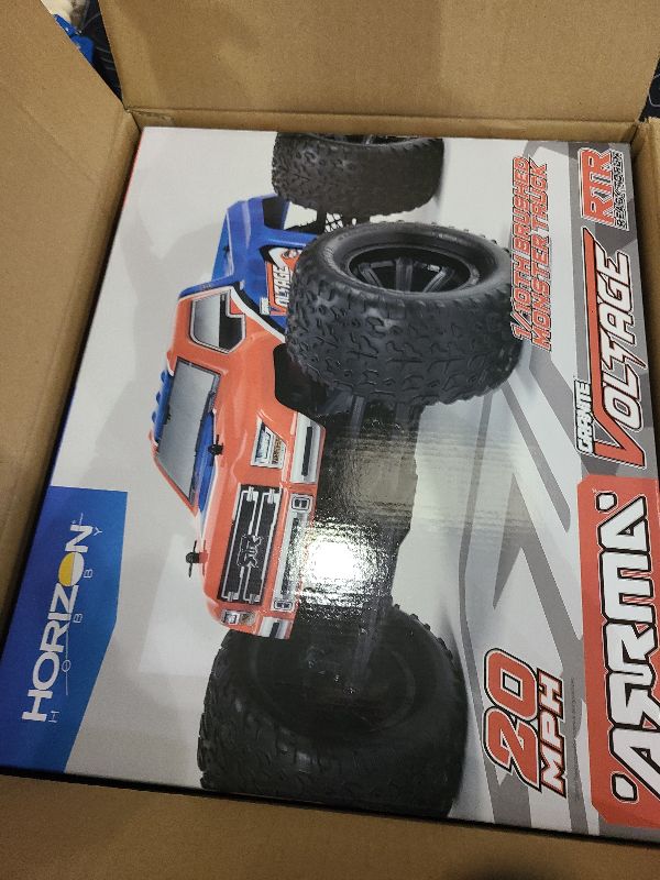 Photo 1 of ARRMA Painted Body with Decal Trim, Red: Granite 4x4 MEGA, ARAC3336
