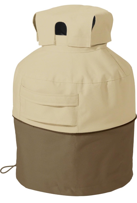 Photo 1 of Classic Accessories Veranda Water-Resistant 7 Inch Propane Tank Cover, Grill Cover, Grill Cover for Outdoor Grill, BBQ Cover