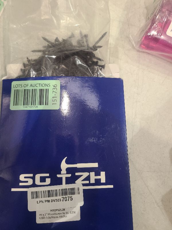 Photo 1 of #6 x 2" Wood Screw 100PCS Black Phosphate Coated Stainless Flat Truss Head Fast Self Tapping Drywall Screws by SG TZH