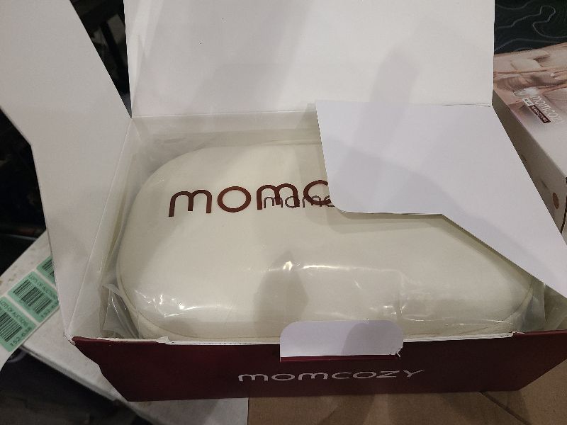 Photo 1 of Momcozy Breast Pump Hands Free M5, Wearable Breast Pump of Baby Mouth Double-Sealed Flange with 3 Modes & 9 Levels, Electric Breast Pump Portable - 24mm, 2 Pack Cozy Red