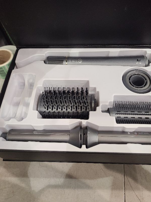 Photo 1 of 5 in 1 Hair Styler, High-Speed Professional Frizz-Free Hair Dryer Brush, No Heat Damage Air Styler Wrap Blow Dryer - Curl, Volumize, Straighten, 300 Million Ions, Multi Styler, Gift for Women