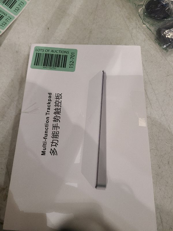 Photo 1 of Wireless Trackpad for Windows Macbooks Rechargeable multi surface touch pad (Black)