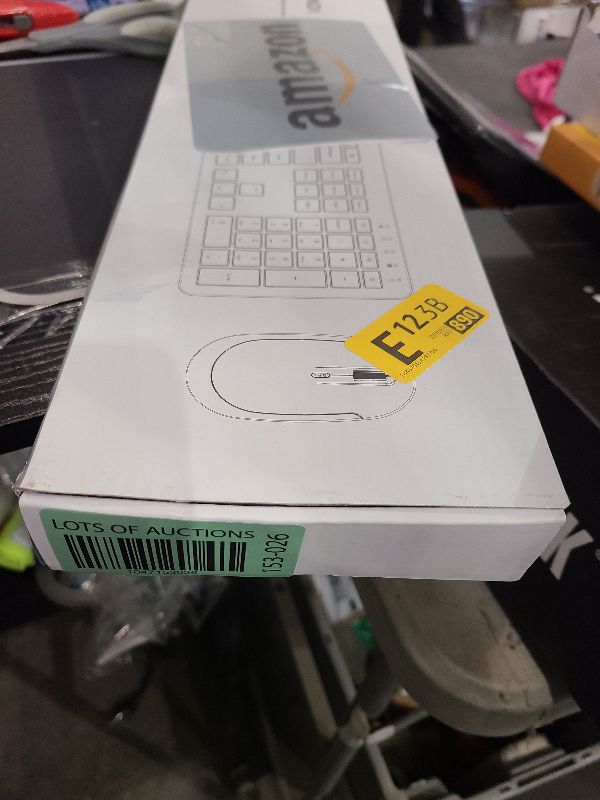 Photo 1 of Wireless Keyboard and Mouse Combo - seenda Full Size Slim Thin Wireless Keyboard Mouse with On/Off Switch on Both Keyboard and Mouse - (Black and Silver)