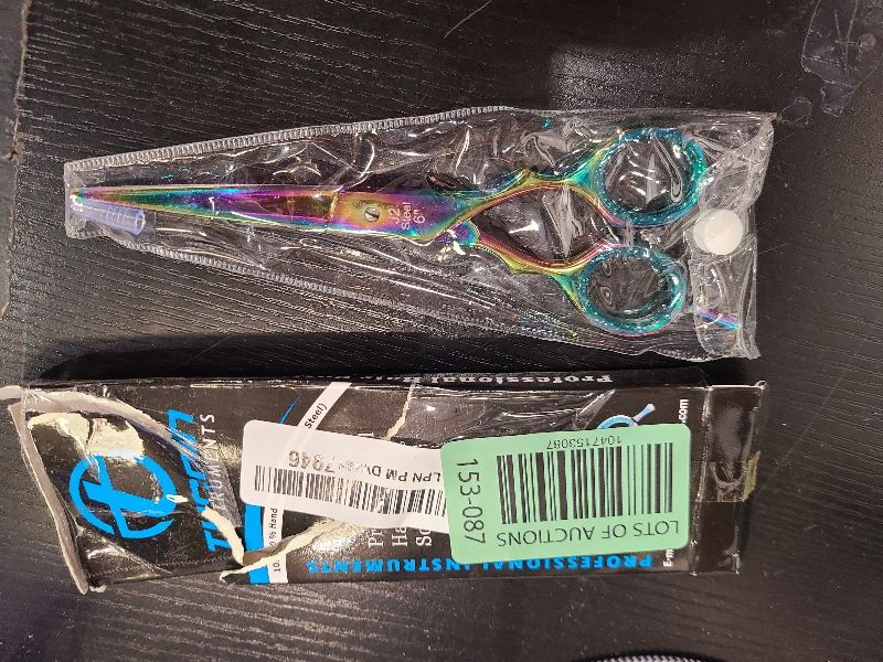 Photo 1 of Tycon Hair Cutting Scissors Professional 6" – Japanese Stainless Steel, 2.7" Razor Edge Blade Barber Scissors – Ergonomic design - Precision Hair Scissors for Smooth Cutting - Salon & Personal Use
