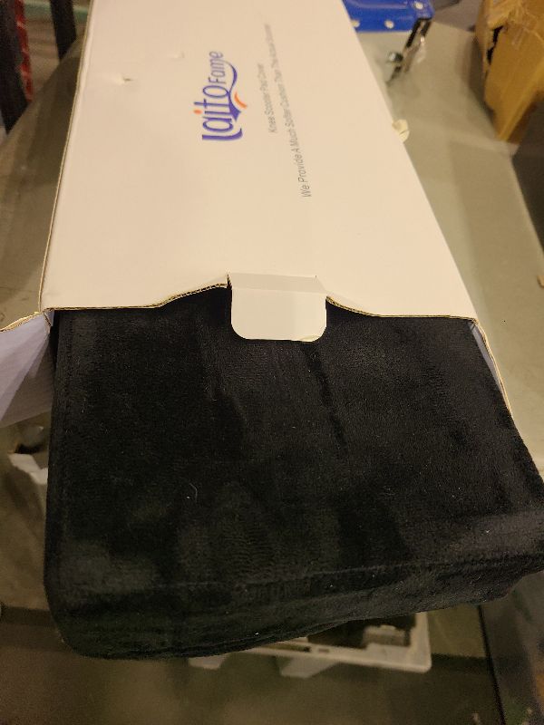 Photo 1 of Knee Scooter Pad Cover with Removable Soft Velvet Cover and 2.4inch Highly Resilient Comfort Memory Foam, Knee Scooter Cushion for Adults for Foot Surgery - Knee Scooter Accessories Universal Fit