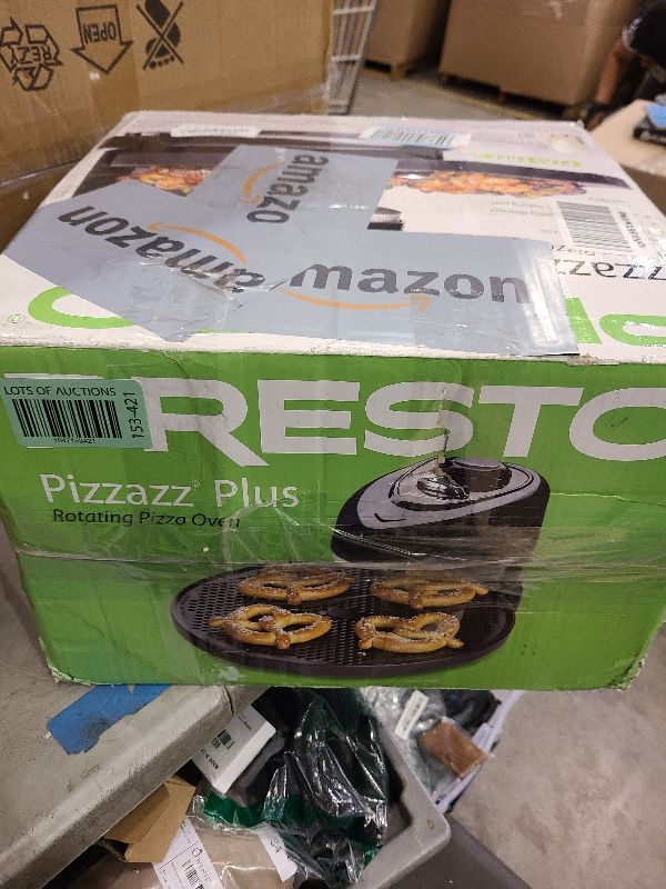 Photo 1 of Presto 03430 Pizzazz Plus Rotating Oven, Black