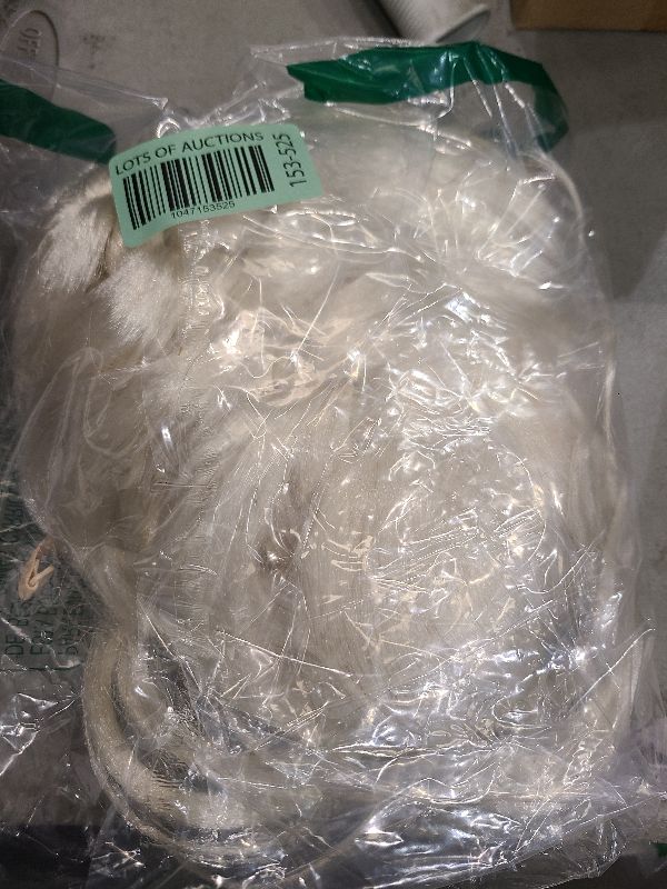 Photo 1 of ANOGOL Wig Cap+6 Hairpins+ White Blonde Princess Pigtail Wig Long Blonde Braided Ponytail for Women Cosplay Long Princess Braids Platinum Cosplay Wigs Synthetic Queen Snow Pigtail Party Halloween